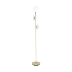 Modern Metal Floor Lamp Gold - Olivia & May -Home Decor Shop GUEST 257d56a9 e5d0 4573 9db4 dc78399374f6