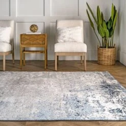 6'7"x9' Zoe Faded Abstract Area Rug Blue - NuLOOM 15 6'7"x9' Zoe Faded Abstract Area Rug Blue - NuLOOM -Home Decor Shop GUEST 25c1029a bde5 4a8b 8e16 9e67c774bf26