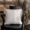 18X18 Inch Hand Woven Color Block Pillow Gray Cotton With Polyester Fill By Foreside Home & Garden -Home Decor Shop GUEST 278e142a 570d 4708 b508 657e03c97b59