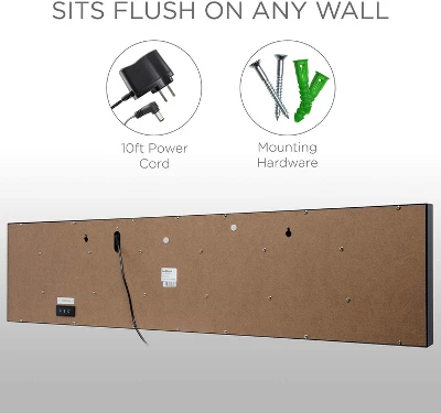 Ivation Large Digital Wall Clock, 24-Inch Big LED Display 5 Ivation Large Digital Wall Clock, 24-Inch Big LED Display - Image 3