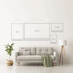 16" X 22" Small Schatzi Farah Tile Fiber Wall Hanging Brown/Blue - Deny Designs -Home Decor Shop GUEST 284b55e2 9824 4b72 80ff f7043df53187 1