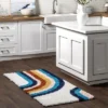 NuLOOM Ela Half Rainbow Shag Area Rug -Home Decor Shop GUEST 2a3444cb 0707 43be b032 f0da37bf8ff9