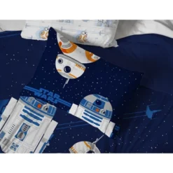 Saturday Park Star Wars Droids 100% Organic Cotton Duvet Cover & Sham Set -Home Decor Shop GUEST 2d1224f8 4785 491e b1d6 3a2b37c9712b