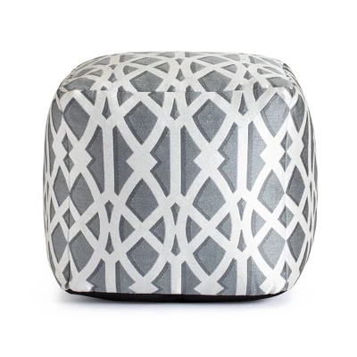 Sark Indoor/Outdoor Pouf - Anji Mountain 10 Sark Indoor/Outdoor Pouf - Anji Mountain - Image 8