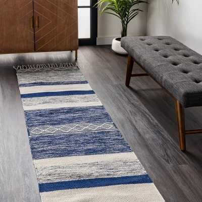 NuLOOM Striped Fringe Angela Area Rug 3 NuLOOM Striped Fringe Angela Area Rug