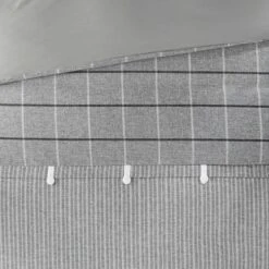 Madison Park 5pc Oakdale Faux Linen Jacquard Comforter Set Gray -Home Decor Shop GUEST 2e28220e 356d 4172 8e58 d5fcd7a2bbfb