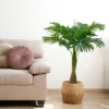 Northlight 38" LED Lighted Potted Artificial Palm Plant