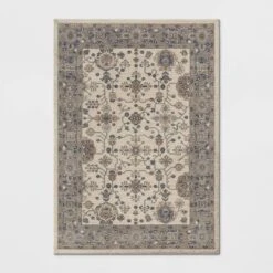Jewel Boarder Persian Woven Rug Brown - Threshold™ -Home Decor Shop GUEST 30421360 e315 48d4 a1d3 979e6bf6abef