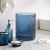 Whole Housewares 7.5'' X 10'' Glass Mosaic Decorative Trash Can - Blue -Home Decor Shop GUEST 310cfbb4 d357 42ed 83b7 fa40cd27d32a