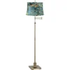 360 Lighting Swing Arm Floor Lamp Adjustable Height 70" Tall Antique Brass Peacock Print Drum Shade Living Room Reading Bedroom -Home Decor Shop GUEST 3141f34f 0e10 472c 91fa ab53e6bdc8f8