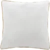 Wynter Pillow - White/Green/Red/Yellow - 18" X 18" - Safavieh