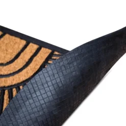 BirdRock Home 24 X 36 Half Round Doormat - Tan, Black 7 BirdRock Home 24 X 36 Half Round Doormat - Tan, Black -Home Decor Shop GUEST 331e005b 1185 4c9e 9115 20d404e67cfa