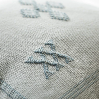 DEERLUX 16" Throw Pillow Cover With Southwest Pattern And Corner Tassels 7 DEERLUX 16" Throw Pillow Cover With Southwest Pattern And Corner Tassels - Image 5