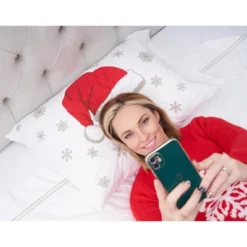 C&F Home 20" X 30" Santa Hat Christmas Holiday Pillowcase -Home Decor Shop GUEST 352b5137 90ff 490a 964e 512e4391f196