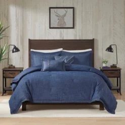 Woolrich Perry Oversized Denim Comforter Set -Home Decor Shop GUEST 39643507 a62a 41cc a3e9 971b9c616894