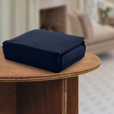 Microfiber Stripe Bed Sheet Set - Lux Decor Collection 7 Microfiber Stripe Bed Sheet Set - Lux Decor Collection - Image 5