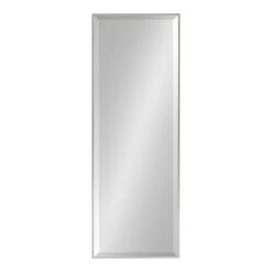 16.7" X 48.7" Rhodes Full Length Wall Mirror Silver - Kate & Laurel All Things Decor
