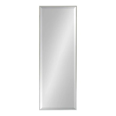 16.7" X 48.7" Rhodes Full Length Wall Mirror Silver - Kate & Laurel All Things Decor 3 16.7" X 48.7" Rhodes Full Length Wall Mirror Silver - Kate & Laurel All Things Decor
