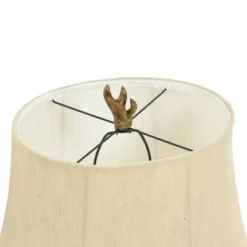 Dalton Brown Antler Table Lamp With Beige Hardback Fabric Shade - StyleCraft -Home Decor Shop GUEST 3b34a45e 69ba 4bf6 b984 6312f0f19f68