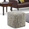 Malcolm Woven Cube Pouf Color Cotton And Wool - WyndenHall 1 Malcolm Woven Cube Pouf Color Cotton And Wool - WyndenHall -Home Decor Shop GUEST 3b3a8eb9 91be 40d4 a0b7 d2d523b38b45