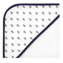 Hudson Baby Infant Boy Cotton Rich Hooded Towels, Blue Moose, One Size -Home Decor Shop GUEST 3e3cfb5d 472d 4042 8f43 8233a4cf0994