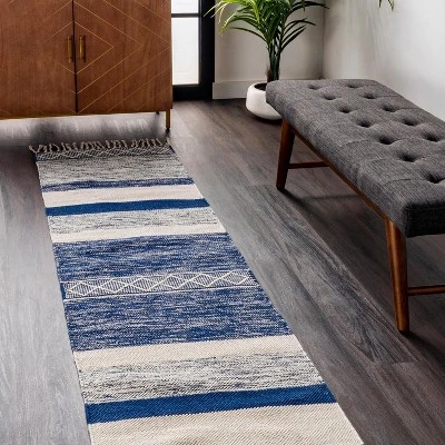 NuLOOM Striped Fringe Angela Area Rug 7 NuLOOM Striped Fringe Angela Area Rug - Image 5