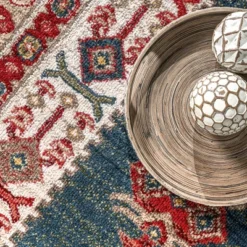 NuLOOM Qiana Emblem Fringe Area Rug -Home Decor Shop GUEST 42b292e9 5793 4f13 bf2c 4db1b95bd596