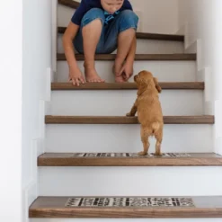 World Rug Gallery Bohemian Design Geometric Non-Slip Stair Treads -Home Decor Shop GUEST 434d6de2 7e75 4c20 9bf1 cab077f8d54b