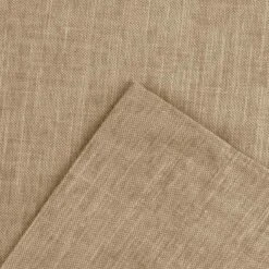 Ellis Lisa Solid Color Poly Cotton Duck Fabric Tailored Tiers 1.5" Rod Pocket Add A Touch Of Color To Room Tan -Home Decor Shop GUEST 43efd40d cc75 4354 9c72 1f1fe4b9d0fc