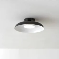 1-Light LED Integrated Matte Black Flush Mount Ceiling Light - Globe Electric -Home Decor Shop GUEST 45038d43 012a 4e57 9f32 5d6c9116f2e4