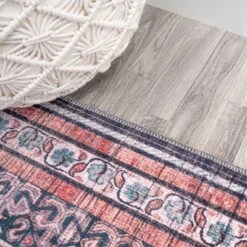 Dalyan Geometric Medallions Washable Area Rug - JONATHAN Y -Home Decor Shop GUEST 46607f24 d1b0 4931 bf0e cb06936f8c39