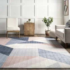 NuLOOM Afton Modern Diamond Machine Washable Area Rug -Home Decor Shop GUEST 492c9234 d9cf 4542 97ea 0ebdeb81fb70