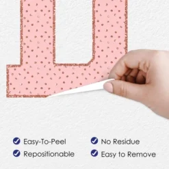 Big Dot Of Happiness Rose Gold Graduation Party Decor - Vinyl Wall Decals - Grad -Home Decor Shop GUEST 4a562109 f640 4e6f 999f 63f8afa6d182