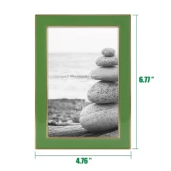 Epoxy Single Image Frame Green - Stonebriar Collection
