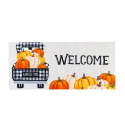 Evergreen 4-Season Sassafras Mats, Set Of 6, Welcome -Home Decor Shop GUEST 4c99a9b7 5f8d 42b0 bc27 c3c9d3f50800