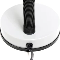 14.25" Traditional Fundamental Metal Desk Task Lamp And Bowl Shaped Shade With Flexi Gooseneck White - Creekwood Home -Home Decor Shop GUEST 4cc256ef 5a71 4107 b2c9 6c3abf39654c