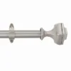 Iron Expandable Silver Window Curtain Rod By Blue Nile Mills