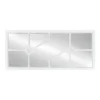 13" X 30" Cassat Framed Wall Accent Mirror White - Kate And Laurel -Home Decor Shop GUEST 4e27ebc0 3756 429d 8cde e58ddf028dbc