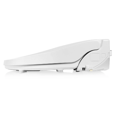 Swash Select EM417 Sidearm Bidet Seat With Warm Air Dryer Round White - Brondell 11 Swash Select EM417 Sidearm Bidet Seat With Warm Air Dryer Round White - Brondell - Image 9