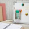 Juvale 2 Pack Stainless Steel Magnetic Pencil Holder For Desk (3.25 X 1.75 X 3.5 In) -Home Decor Shop GUEST 509b0f5e 3ad6 4016 8605 882a6ff16f22