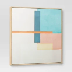 (Set Of 2) 24" X 24" Color Blocks Framed Wall Canvases - Threshold™ -Home Decor Shop GUEST 50ae9f34 a33f 4577 b93c 431d13d80a23