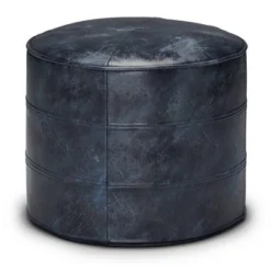 Darian Round Pouf - WyndenHall -Home Decor Shop GUEST 515b39e4 8ce5 48a0 b3cc e861031bf6ba