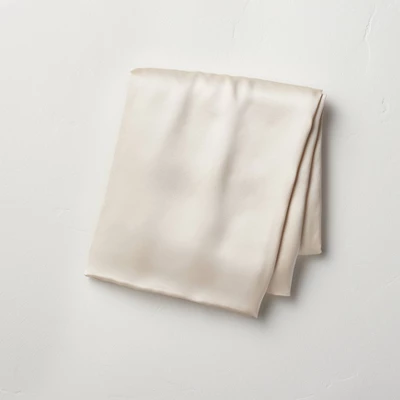 Standard Solid Silk Pillowcase - Casaluna™ 9 Standard Solid Silk Pillowcase - Casaluna™ - Image 7