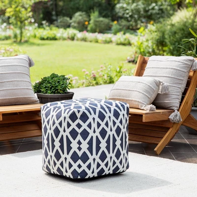 Sark Indoor/Outdoor Pouf - Anji Mountain 8 Sark Indoor/Outdoor Pouf - Anji Mountain - Image 6