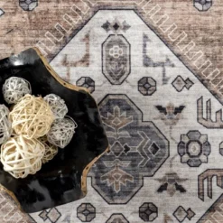 NuLOOM Evelina Traditional Stain Repellent Machine Washable Area Rug -Home Decor Shop GUEST 562d75cf a928 4781 90f6 4891b273dbb8