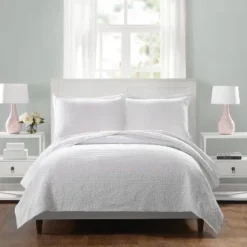 Standard Laos Lily Pillow Sham White - Vera Bradley