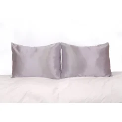 Morning Glamour Standard Satin Solid Pillowcase Set -Home Decor Shop GUEST 5898df77 0e58 4d60 a049 f01e4e5b5e18