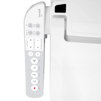 Swash Select EM417 Sidearm Bidet Seat With Warm Air Dryer Round White - Brondell 5 Swash Select EM417 Sidearm Bidet Seat With Warm Air Dryer Round White - Brondell - Image 3