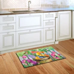 Birds And Blooms Spring Doormat Floral Indoor Outdoor 30" X 18" Briarwood Lane -Home Decor Shop GUEST 5a96e167 d8a7 43ff a1b4 361864951d0d
