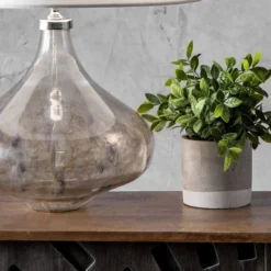 NuLOOM Homer 21" Glass Table Lamp -Home Decor Shop GUEST 5cdc93ad f5eb 4e90 b709 f3b509996c8f